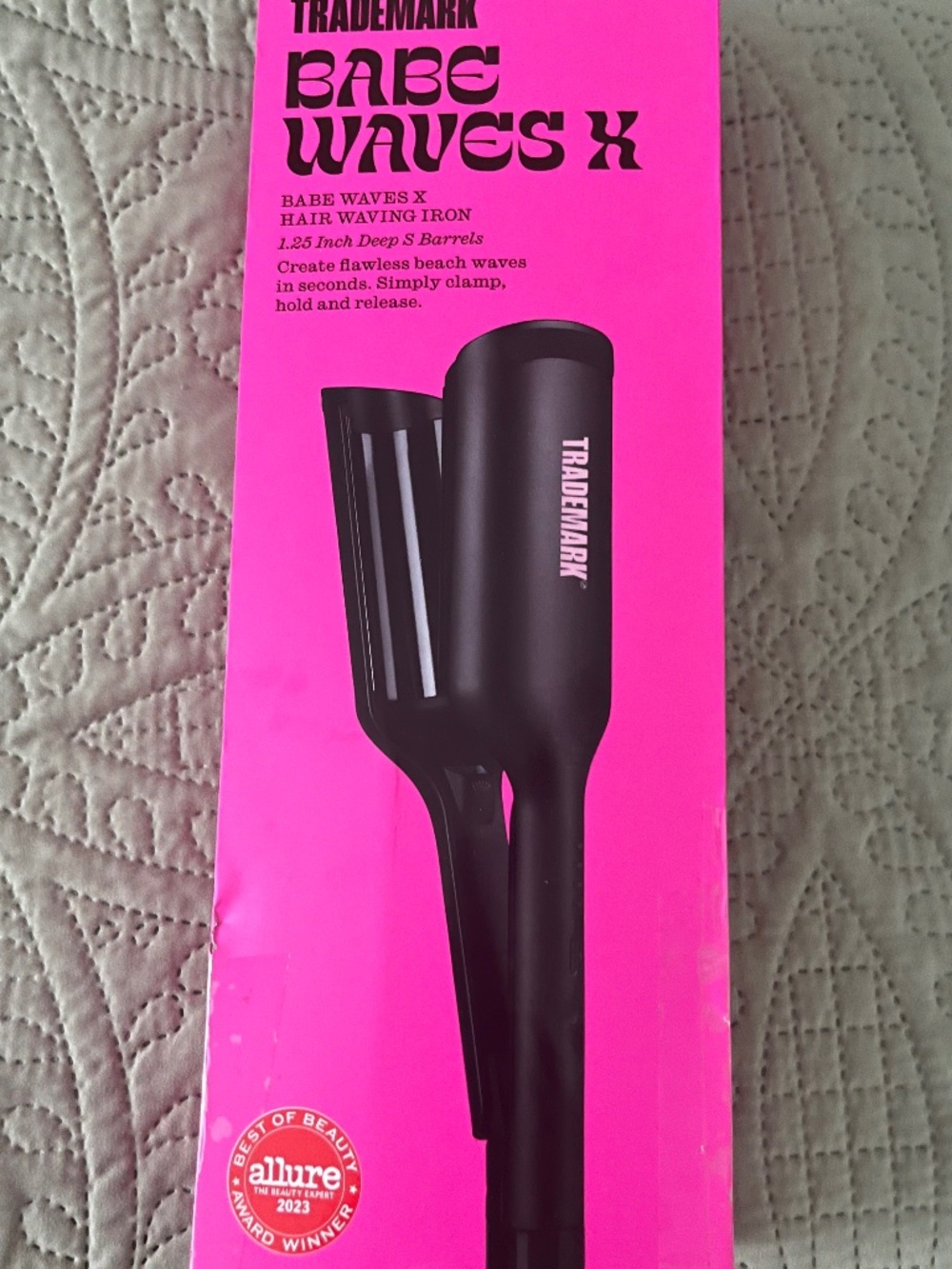 Crimper Beach Wave Curling Iron